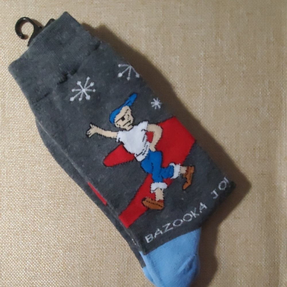 Planet Sox Bazooka Joe Novelty Socks